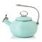 Martha Stewart 1.5qt. Mint Enamel on Steel Stovetop Tea Kettle